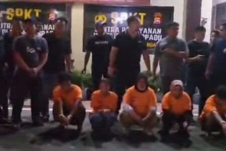 Penangkapan Tersangka Kasus Pembunuhan Balita Asal Padang di Cilegon oleh Tim Gabungan