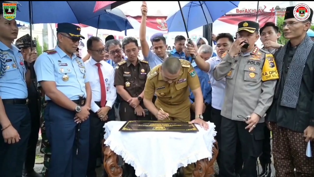 Plt Gubernur Sumbar Audy Joinaldy Resmikan Titik Nol Kilometer: Landmark Baru untuk Pariwisata dan Identitas Daerah