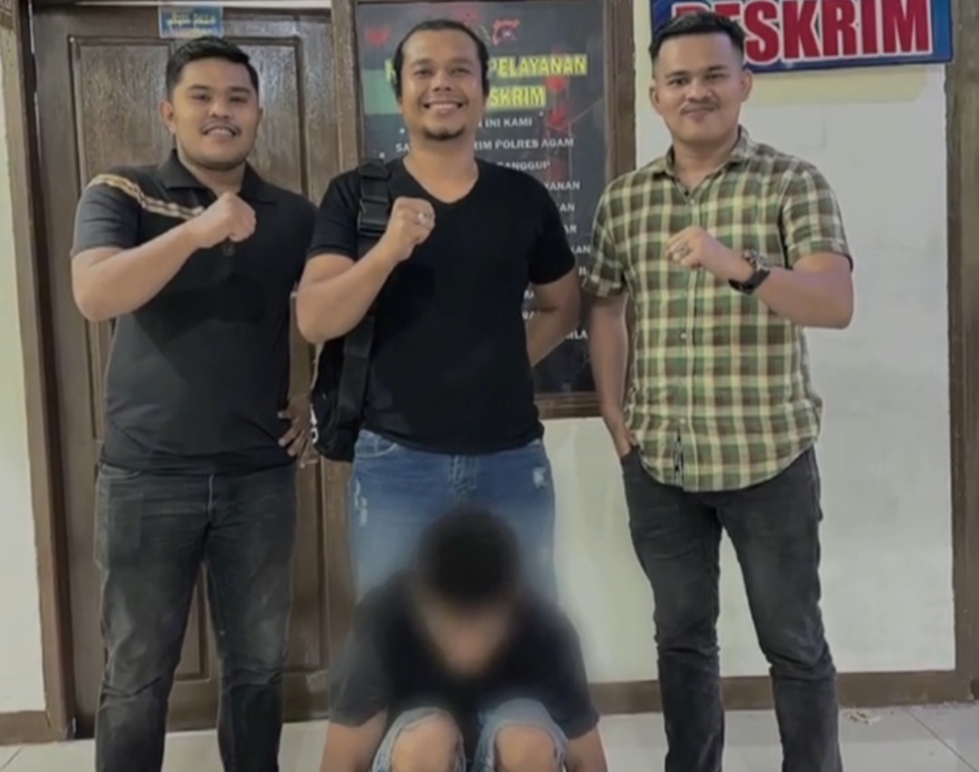 Tim Kupu Kupu Jatanras Sat Reskrim Polres Agam Ungkap Kasus Pencurian Handphone
