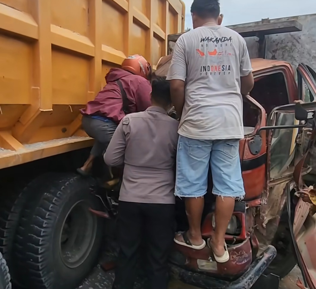 Kecelakaan Diruas Jalan Padang-Bukittinggi Nagari Buayan
