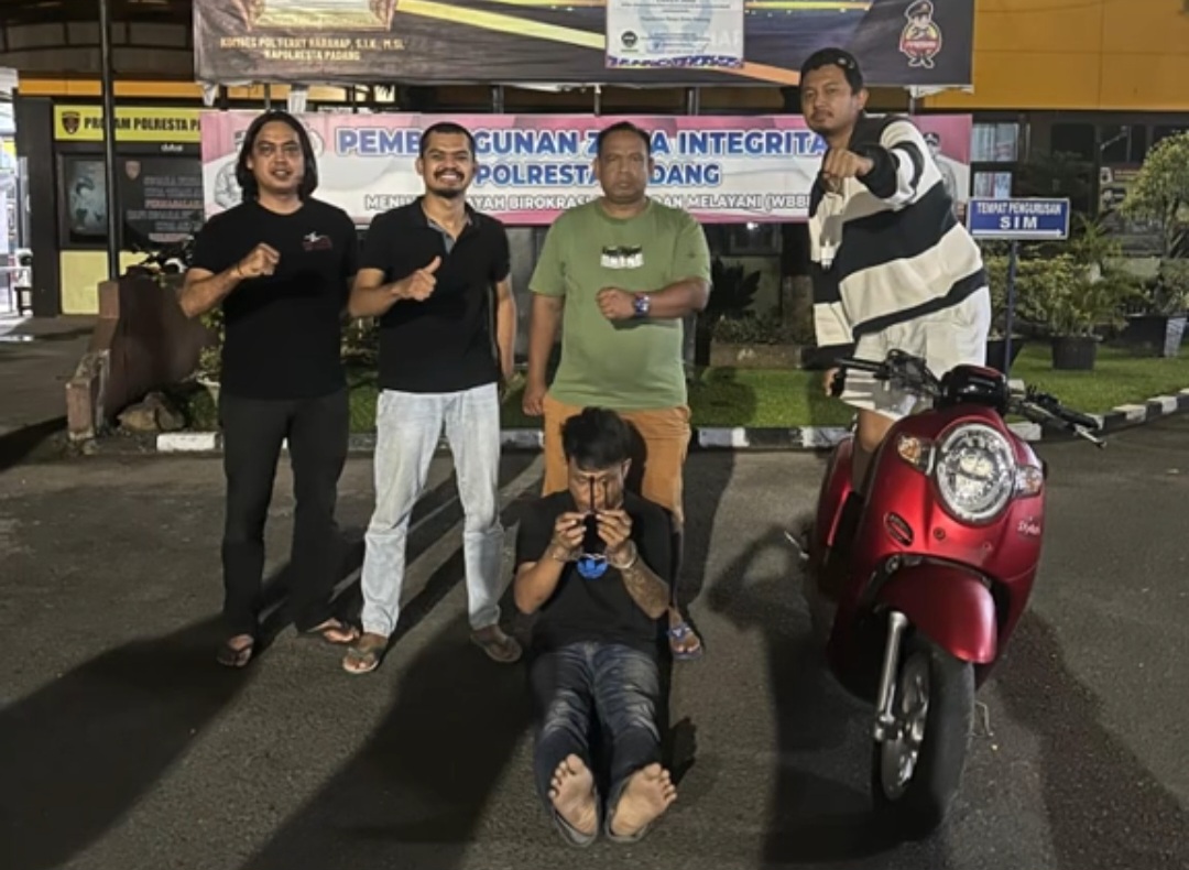 Pelaku Pencurian di Padang Ditangkap Saat Berusaha Bobol Kendaraan, Mengaku Sudah Beraksi Di Banyak Lokasi