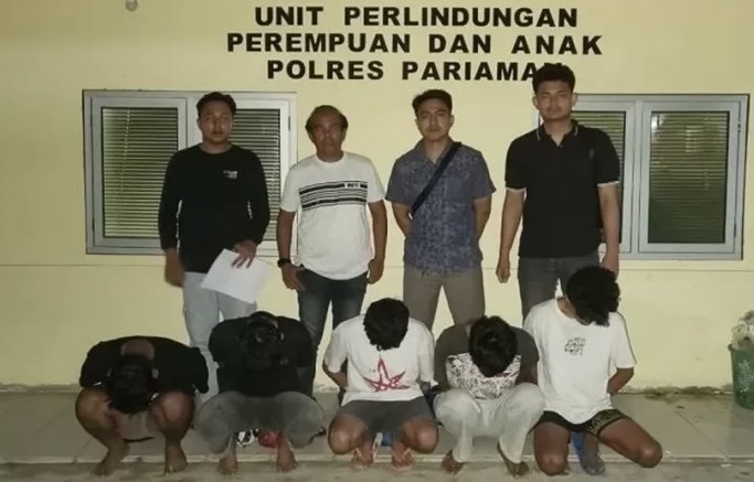 Warga Sungai Limau Geger, 5 Pemuda Diciduk Polisi dalam Kasus Remaja 15 Tahun